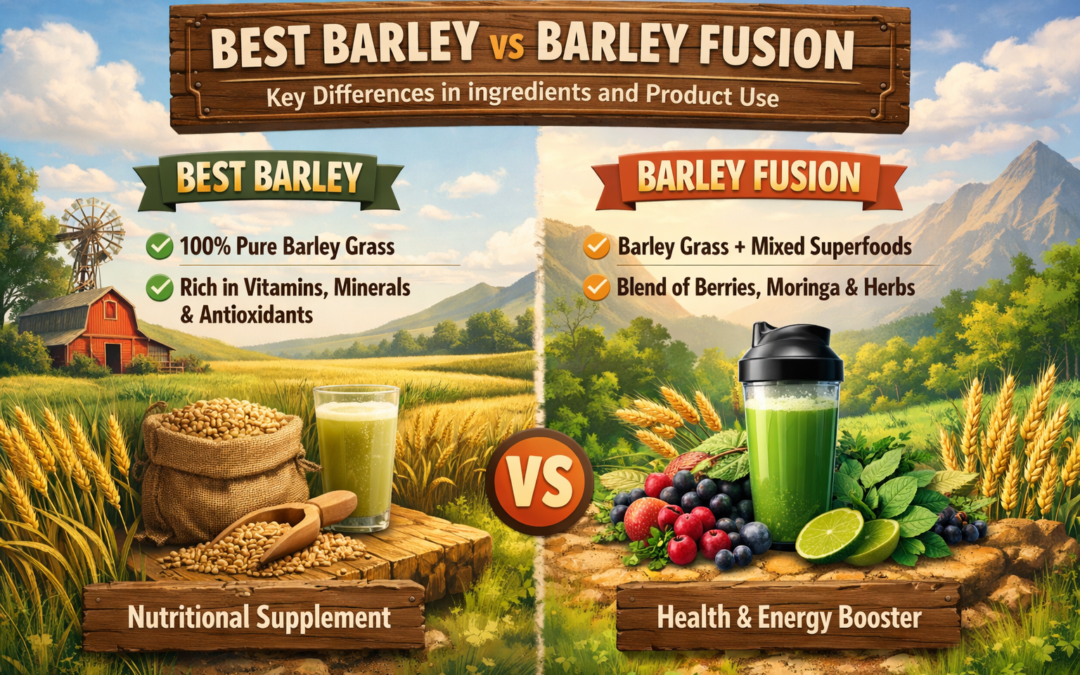 Best Barley vs Barley Fusion: Key Differences in Ingredients and Product Use