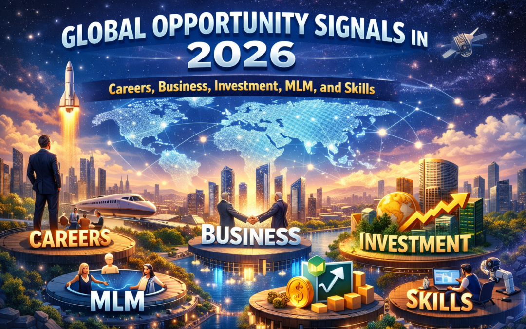 Global Opportunity Signals in 2026: Careers, Business, Investment, MLM, and Skills