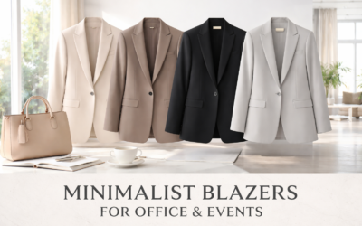 Minimalist Blazers for Office and Events