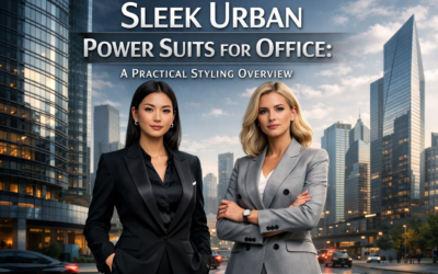 Sleek Urban Power Suits for Office: A Practical Styling Overview