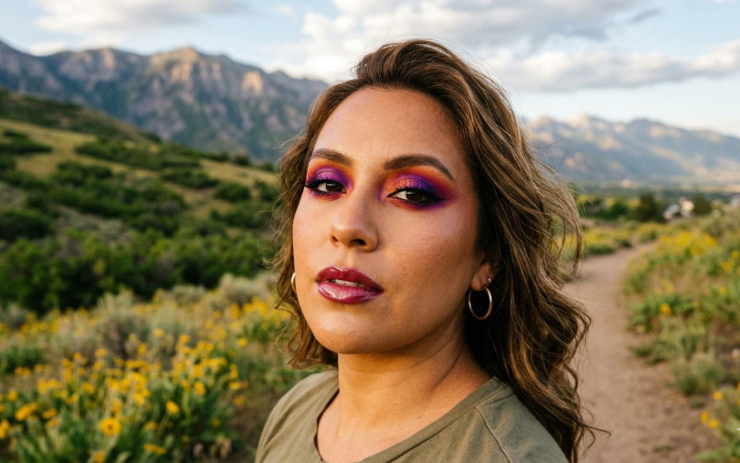 Bold Pigmented Eyeshadow & Glossy Lips