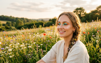 Bright Eyeshadow & Soft Glow