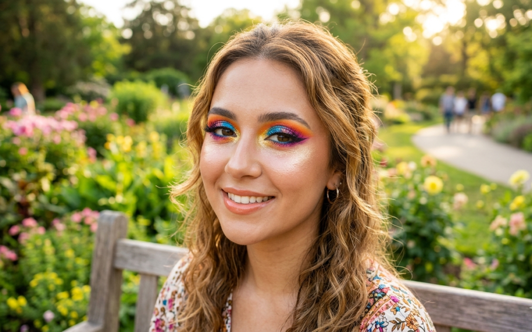 Bright Eyeshadow & Under-Eye Highlight