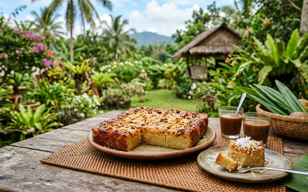 Budin (cassava cake)