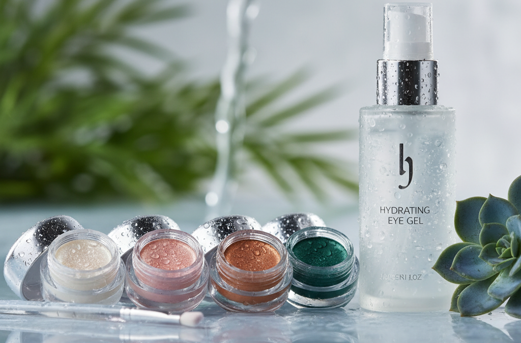 Dewy Eye Shadows & Hydrating Eye Gel