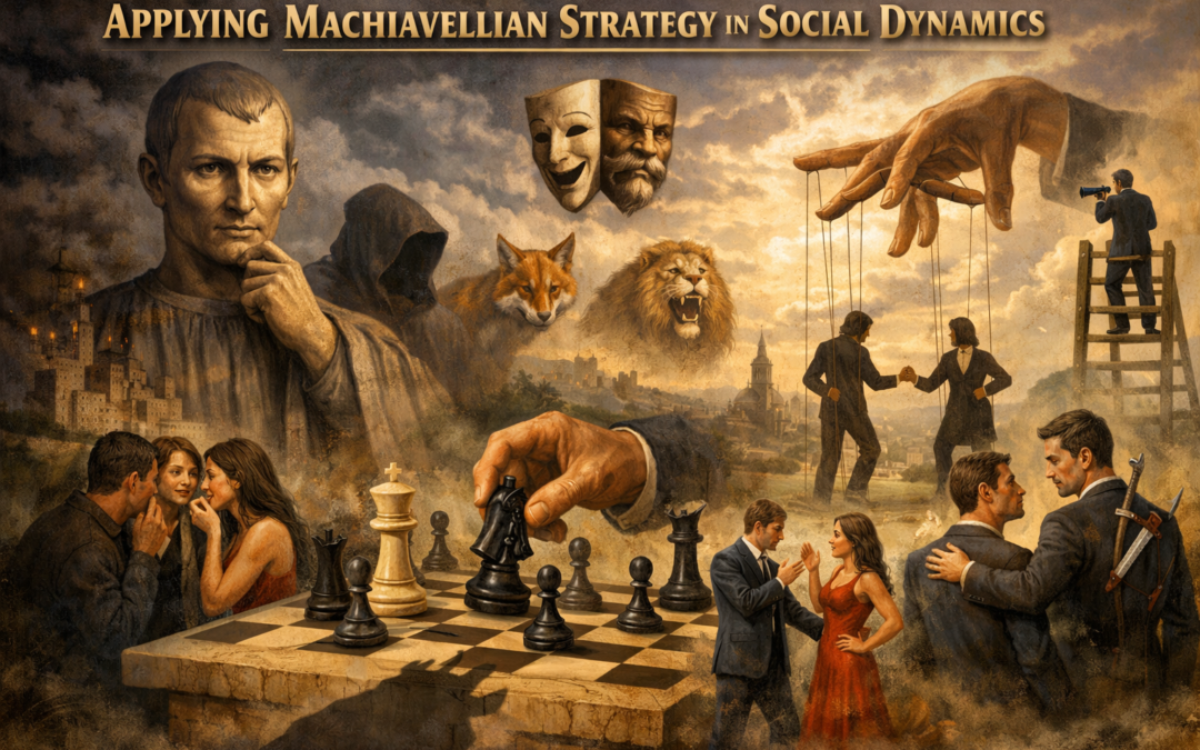 Applying Machiavellian Strategy in Social Dynamics
