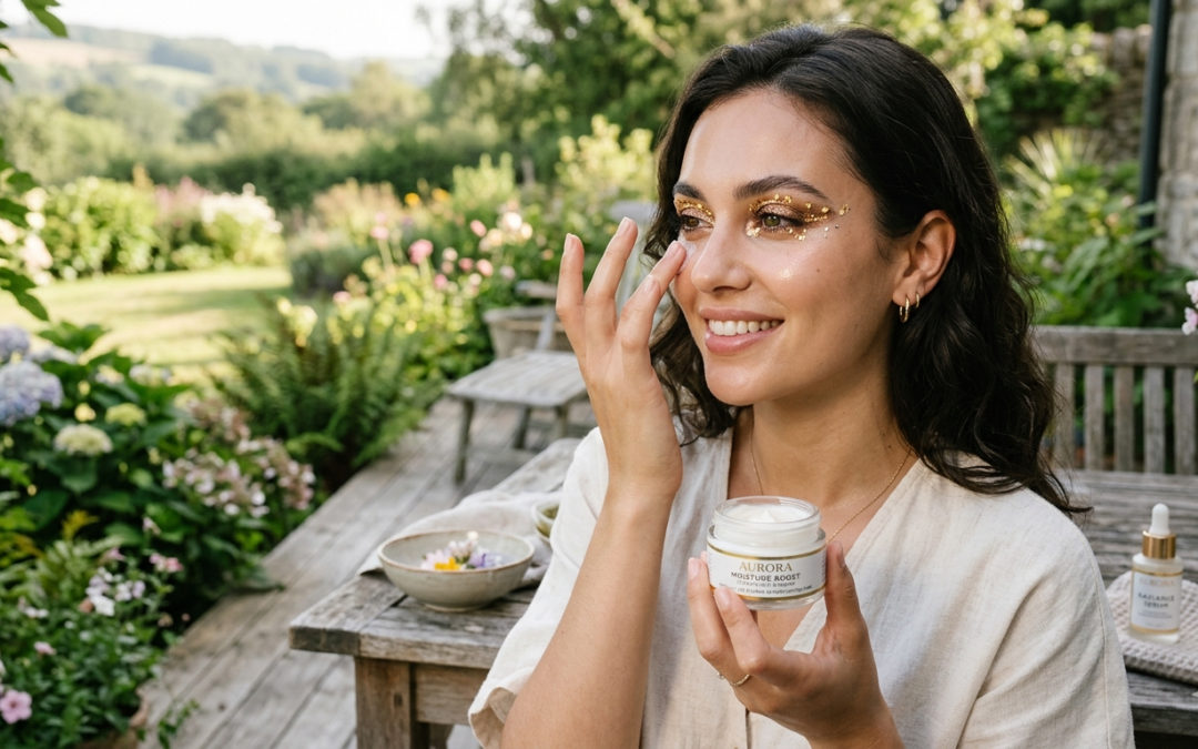 Metallic Eye Accents & Moisturizing Care