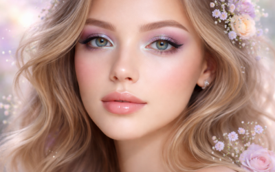 Pastel Eyes & Nude Lips