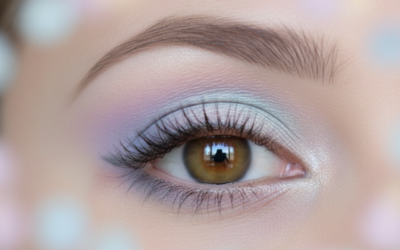 Soft Pastel Eyes & Minimal Eyeliner