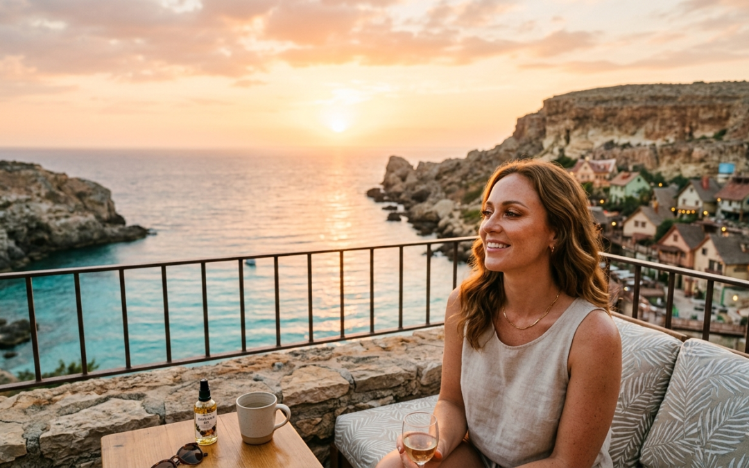 Sun-Kissed Eye Makeup & Lash Care