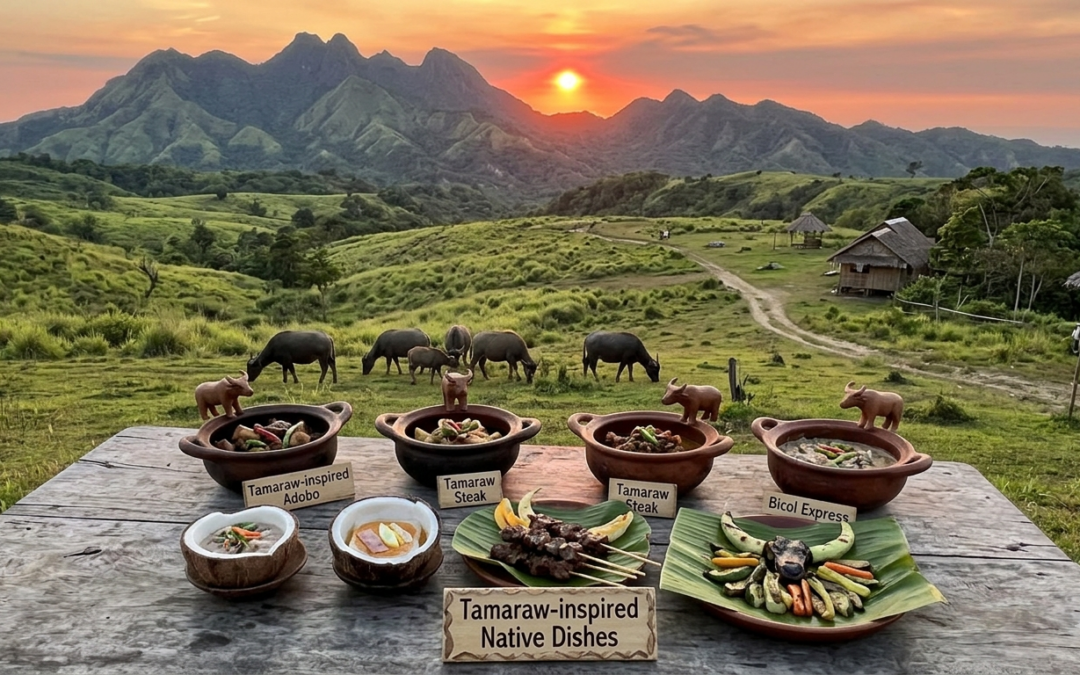 Tamaraw-inspired native dishes