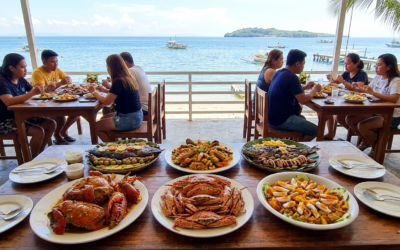Chavacano-style seafood dishes